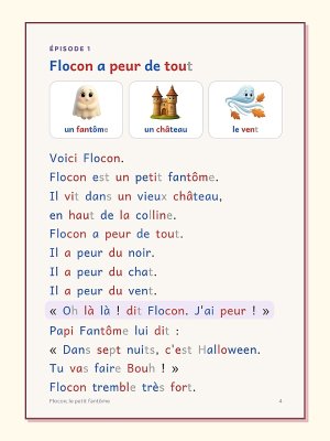 Petites lectures : Flocon, le petit fantôme