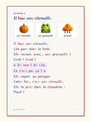 Petites lectures : La soupe de Lila