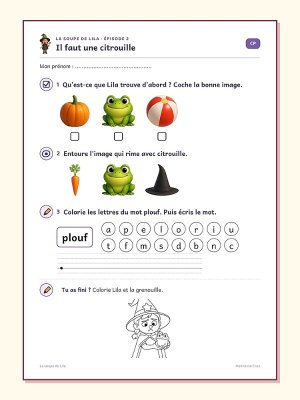 Petites lectures : La soupe de Lila